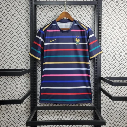 2024 France Training Wear Football Shirt 1:1 Thai Quality