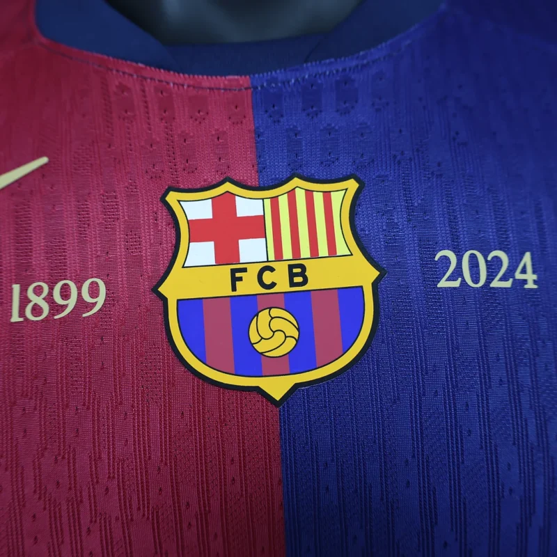 2024/2025 Player Version Barcelona 125th Anniversary Edition Football Shirt 1:1 Thai Quality - Image 5
