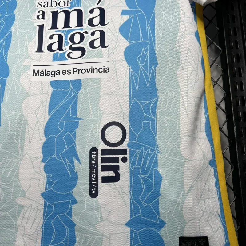 2024/2025 Malaga Home Football Shirt 1:1 Thai Quality - Image 7