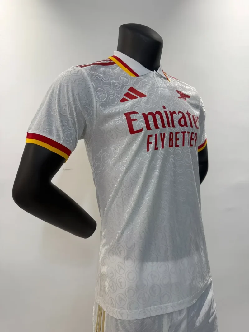 2025/2026 Player Version Arsenal Special Edition White Football Shirt 1:1 Thai Quality - Image 4
