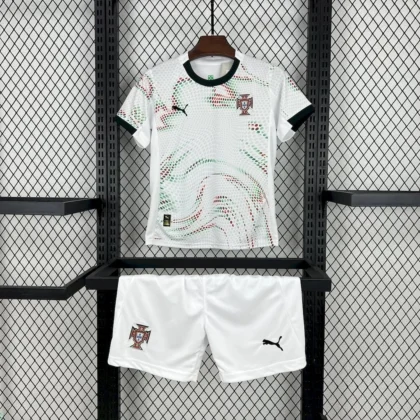 2025 Portugal Away Football Shirt 1:1 Thai Quality Kids Size