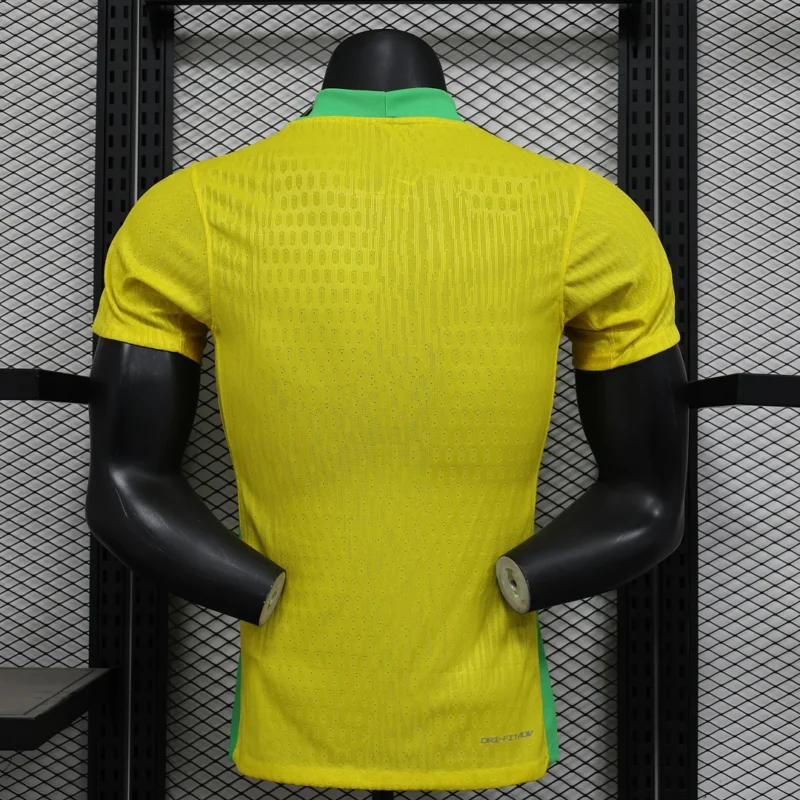 2025 Player Version Brazil Home Soccer Jersey 1:1 Thai Quality - Image 2
