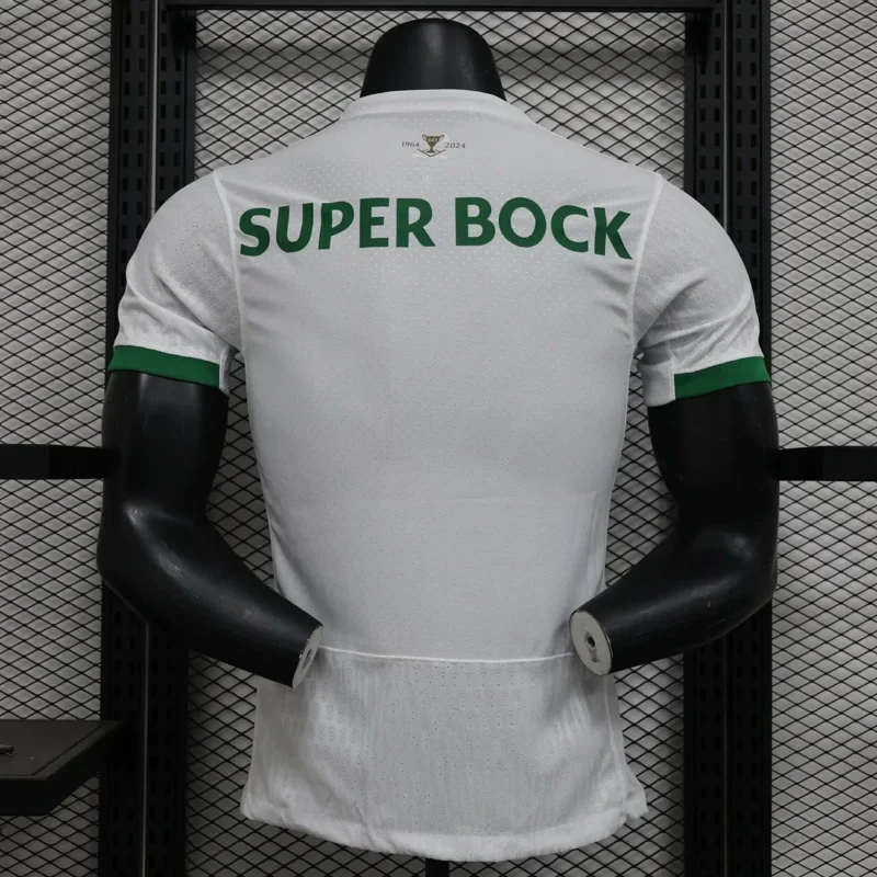 2024/2025 Player Version Sporting Lisbon Away Football Shirt 1:1 Thai Quality - Image 2