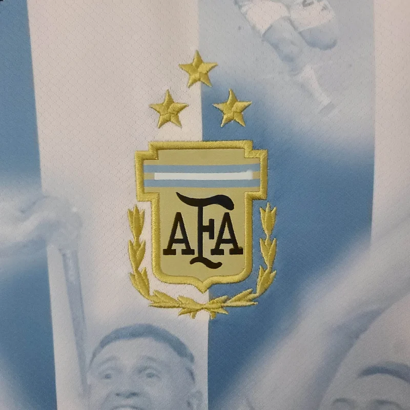 2022 Argentina Home Champion Commemorative Edition Jersey - Image 5