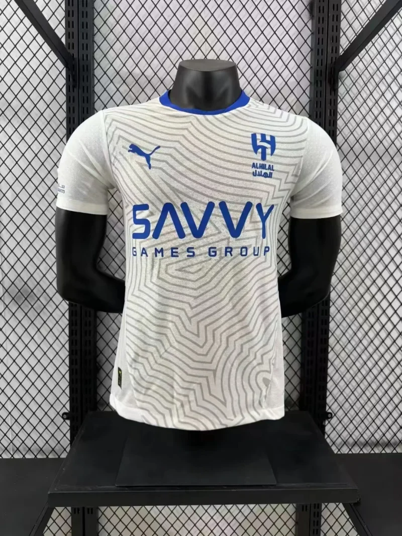 2024/2025 Player Version Al-Hilal Saudi Arabia Away Football Shirt 1:1 Thai Quality