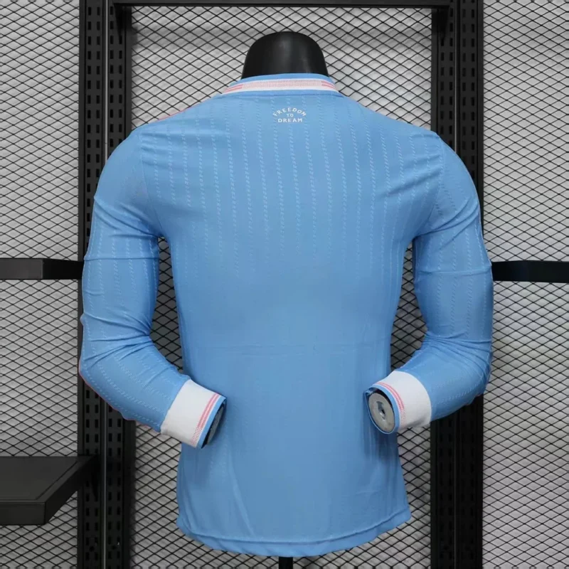 2025/2026 Player Version Inter Miami Third Away Long Sleeve Soccer Jersey 1:1 Thai Quality - Image 2