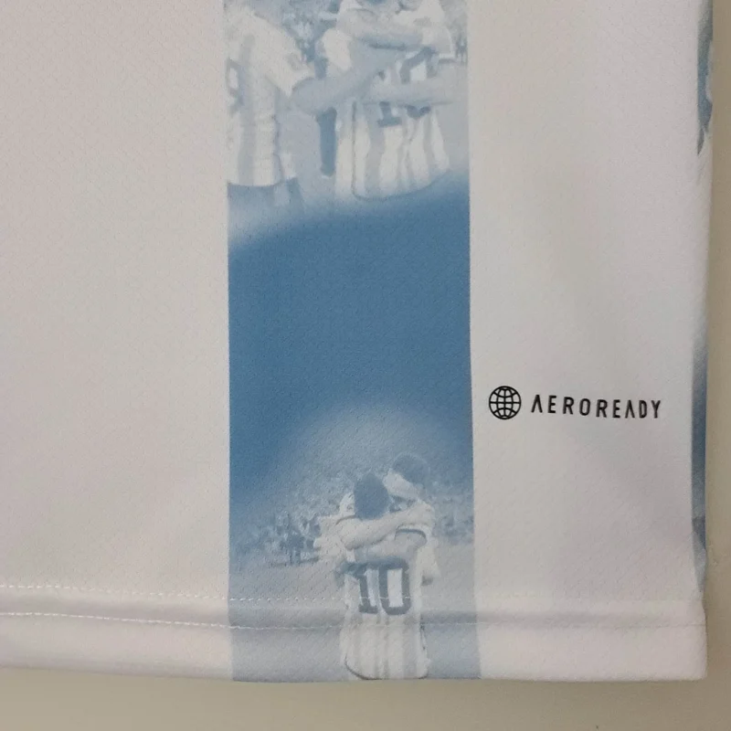 2022 Argentina Home Champion Commemorative Edition Jersey - Image 8