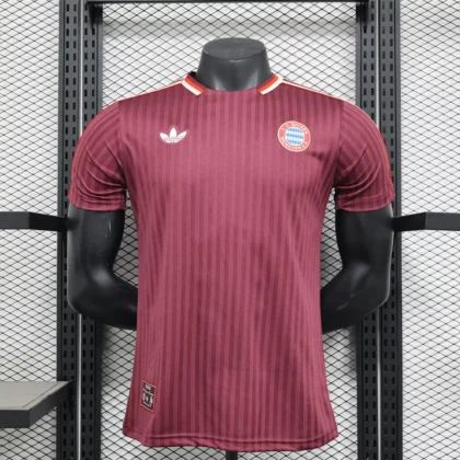 2025/2026 Player Version Bayern Munich Special Edition Crimson Football Shirt 1:1 Thai Quality