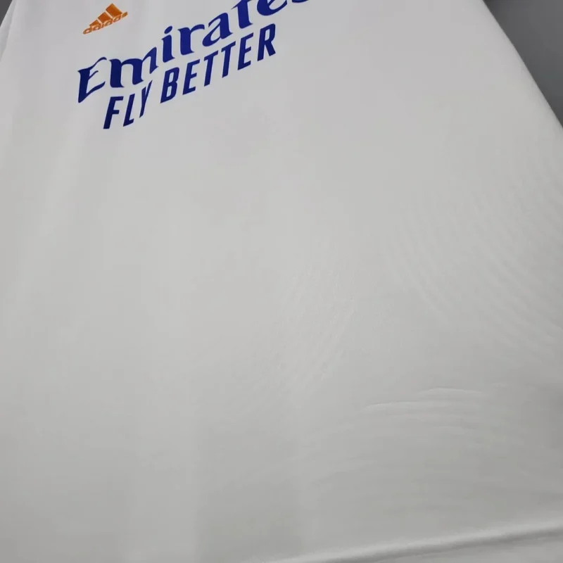 2021/2022 Real Madrid Home Football Shirt 1:1 Thai Quality - Image 8